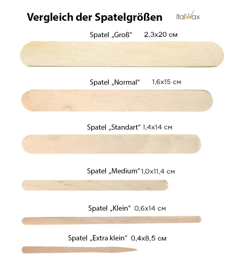 Holzspatel Medium 100 Stück