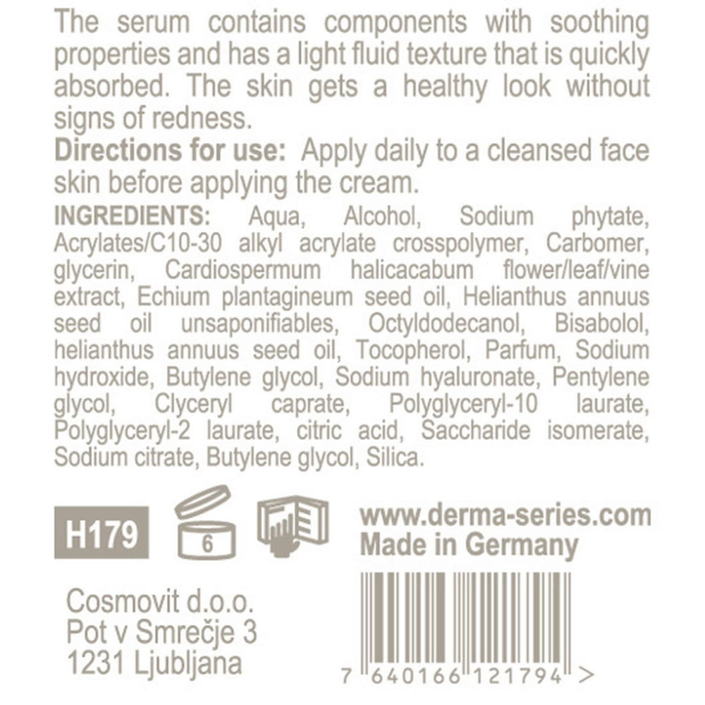 Derma Series Anti-Red Calming Serum