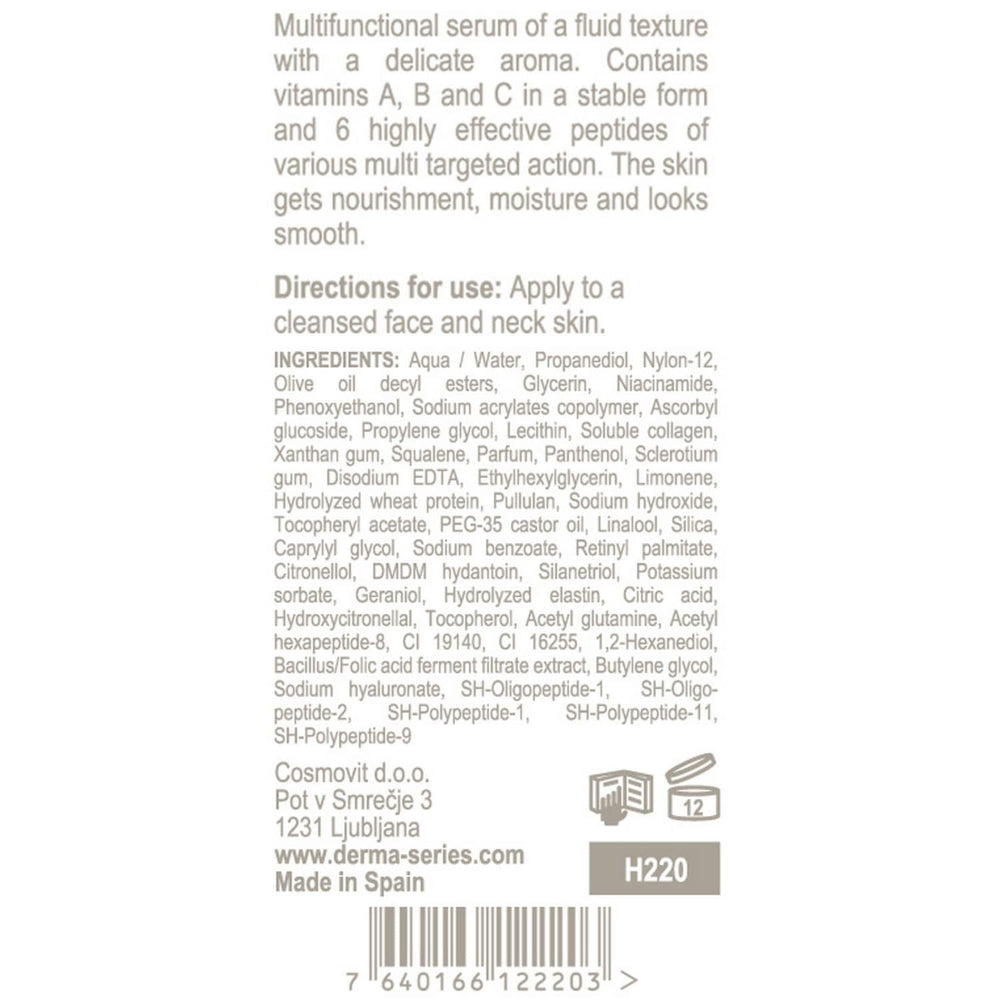 Derma Series Vita-Active Peptide Serum