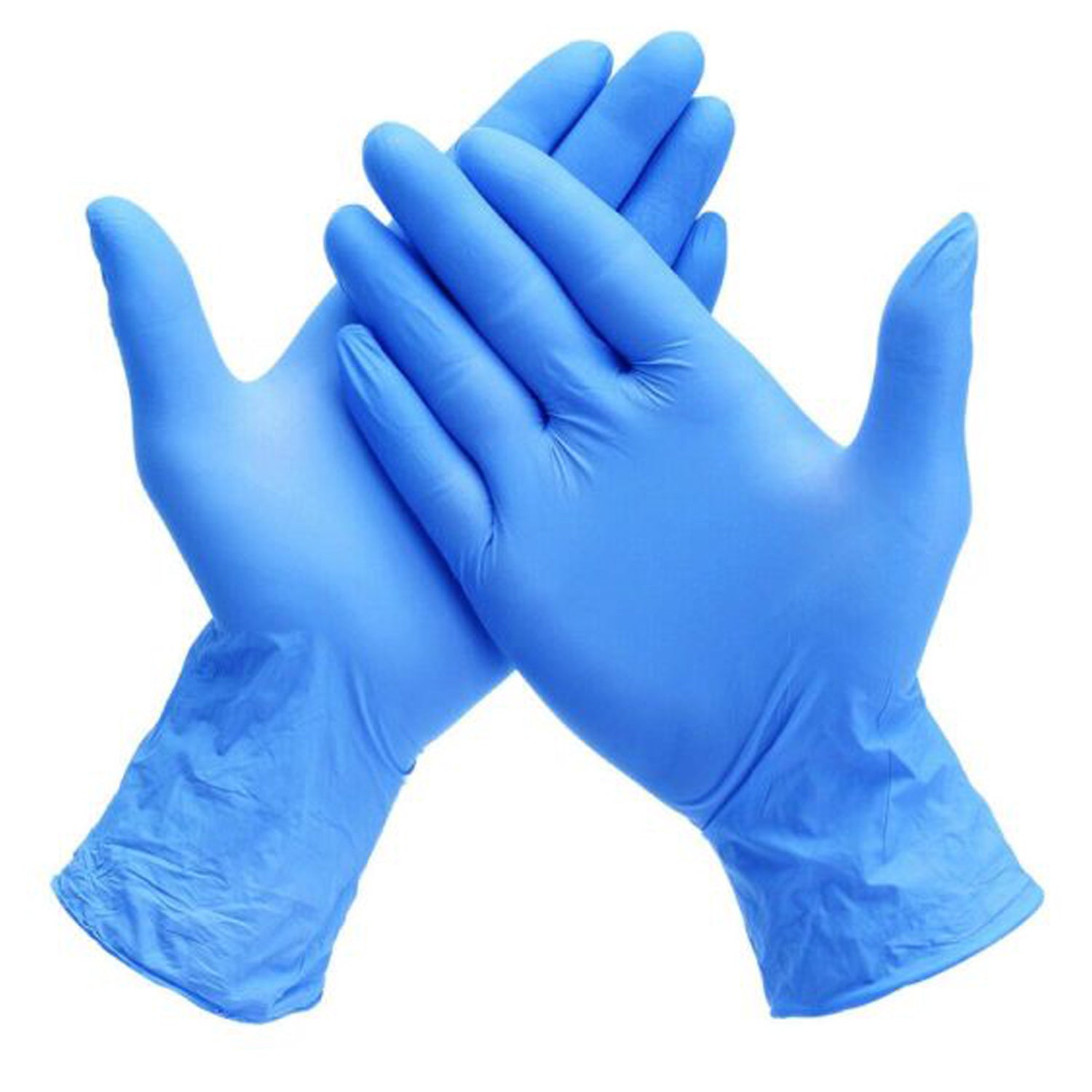 100 handschuhe blau Nitrilhandschuhe 100 Stück, Blau