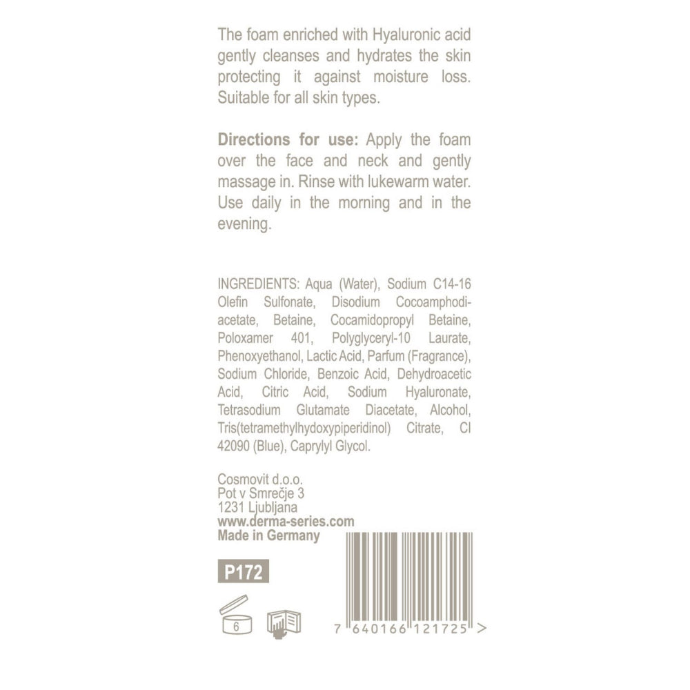 Derma Series Comfort Cleansing Mousse