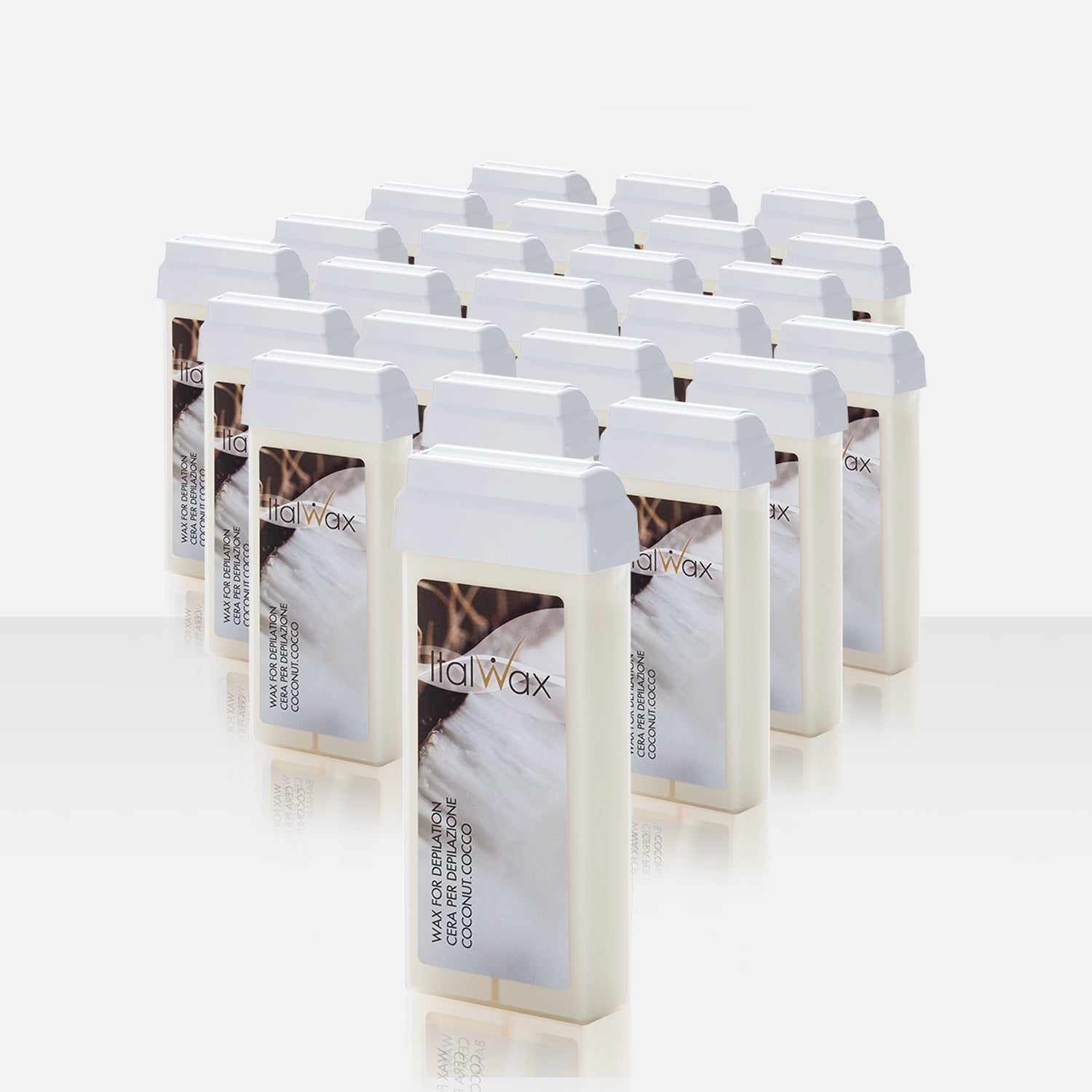 ItalWax Warmwachs Kokosnuss 24 Stk. Patronen Set mit 15% Ersparnis