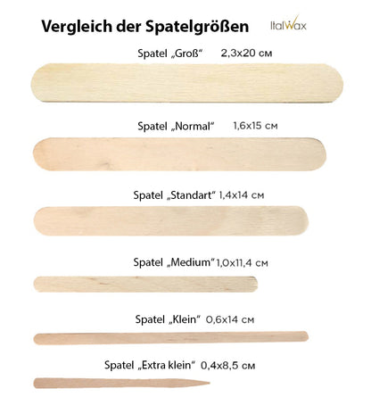 Holzspatel Medium 100 Stück