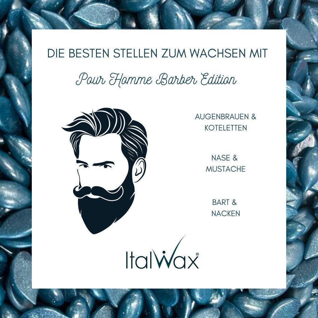 ItalWax Filmwachs «POUR HOMME» BARBER edition