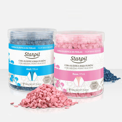 Starpil Filmwachs Azulen+Rosa Pink Kit